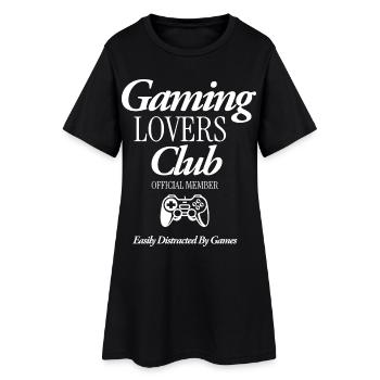 Gaming Lovers Club - Women’s T-Shirt Dress - black - Front