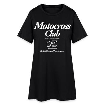 Motocross - Robe T-shirt Femme - noir - Devant
