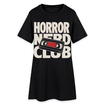 Club de nerds d’horreur VHS - Robe T-shirt Femme - noir - Devant