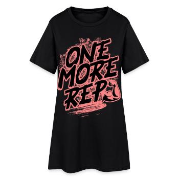 T-shirt Encore un Représentant – Motivation de la salle de sport - Robe T-shirt Femme - noir - Devant
