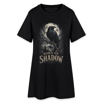 Rabe Raben Born Of Shadow - Women’s T-Shirt Dress - black - Front