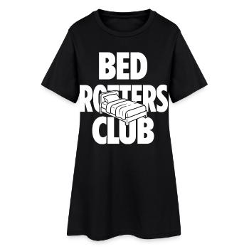 Club des Pourrisseurs de lits - Robe T-shirt Femme - noir - Devant