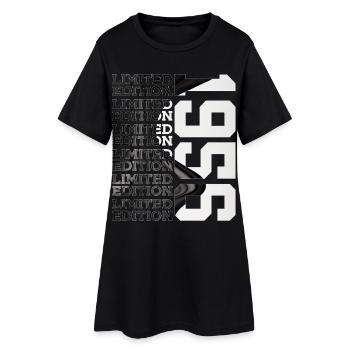 70 ANS ÉDITION LIMITÉE 1956 70E ANNIVERSAIRE - Robe T-shirt Femme - noir - Devant