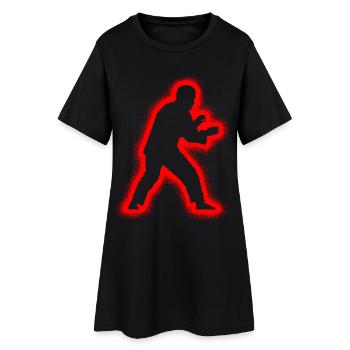 Judoka Martial Arts Men Kids Boys Judo - Women’s T-Shirt Dress - black - Front