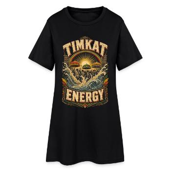 Éthiopie Timkat Énergie éthiopienne - Robe T-shirt Femme - noir - Devant