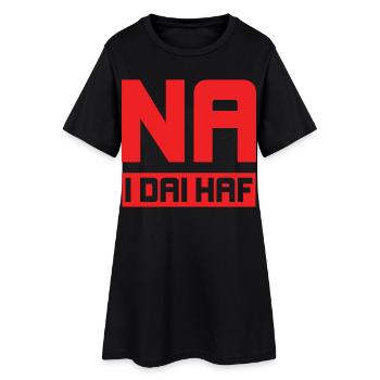 Na I Dai Haf, non aux résidences secondaires - Robe T-shirt Femme - noir - Devant