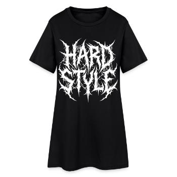 Hardstyle Underground - Robe T-shirt Femme - noir - Devant