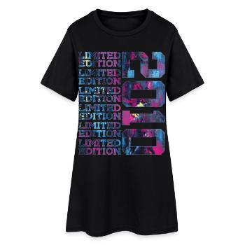 COOL 16 ANS ÉDITION LIMITÉE 2010 16E ANNIVERSAIRE - Robe T-shirt Femme - noir - Devant