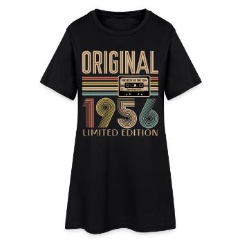 70th birthday, 70 years - Women’s T-Shirt Dress - black - Front