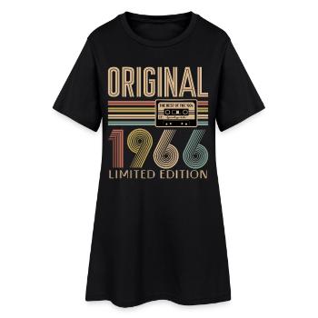 60th birthday, 60 years - Women’s T-Shirt Dress - black - Front