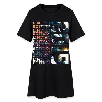 SPACE 11 ANS 2015 ASTRONAUTE 11E ANNIVERSAIRE - Robe T-shirt Femme - noir - Devant