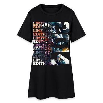 WELTRAUM 12 JAHRE 2014 ASTRONAUT 12. GEBURTSTAG - Frauen T-Shirt-Kleid - Schwarz - Vorne
