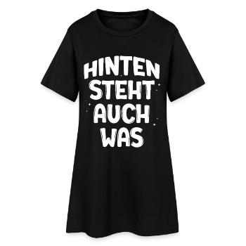 Lustiger Spruch - Witziges Humor T-Shirt - Frauen T-Shirt-Kleid - Schwarz - Vorne