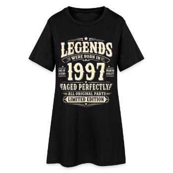 29. Geburtstag Geschenk Mann 1997 Vintage Retro - Frauen T-Shirt-Kleid - Schwarz - Vorne