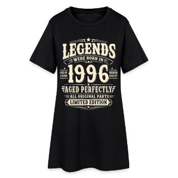 30. Geburtstag Geschenk Mann 1996 Vintage Retro - Frauen T-Shirt-Kleid - Schwarz - Vorne