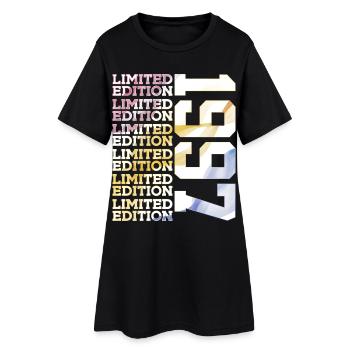 LIMITED EDITION 1997 - 29 JAHRE - 29. GEBURTSTAG - Frauen T-Shirt-Kleid - Schwarz - Vorne