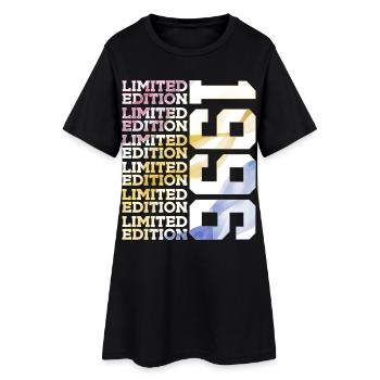LIMITED EDITION 1996 - 30 JAHRE - 30. GEBURTSTAG - Frauen T-Shirt-Kleid - Schwarz - Vorne