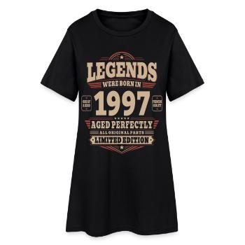 29. Geburtstag Geschenk Mann 1997 Vintage Retro - Frauen T-Shirt-Kleid - Schwarz - Vorne