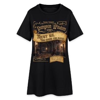 This Opens the Door - Women’s T-Shirt Dress - black - Front