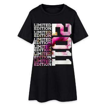 LIMITED EDITION 2011 - 15 YEARS - 15TH BIRTHDAY - Women’s T-Shirt Dress - black - Front