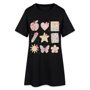 Inclusion dans l’équipe d’éducation spécialisée pour enseignants en éducation spécialisée - Robe T-shirt Femme - noir - Devant