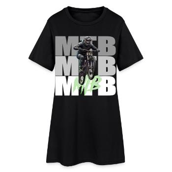 VTT - Robe T-shirt Femme - noir - Devant