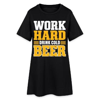 Beer Lover Beer Garden Cadeau Bavaria Beer Garden - Robe T-shirt Femme - noir - Devant