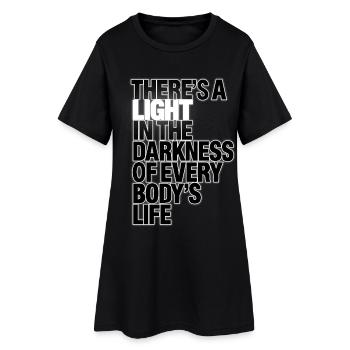Citation de Rocky Horror Show : Il y a une lumière remastérisée - Robe T-shirt Femme - noir - Devant