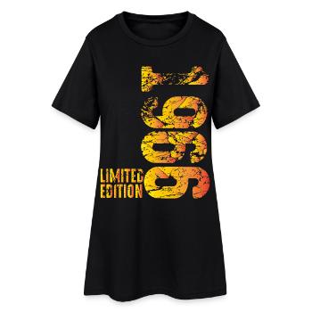 60e anniversaire Gift Limited construite en 1966 - Robe T-shirt Femme - noir - Devant