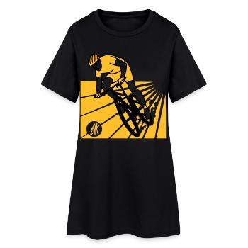 VTT - Robe T-shirt Femme - noir - Devant