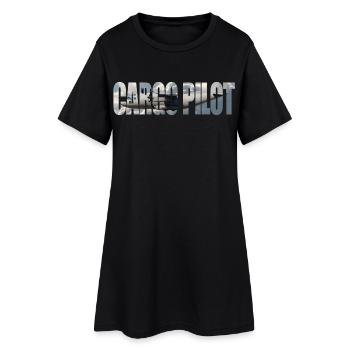 Pilote cargo C-27 - Robe T-shirt Femme - noir - Devant