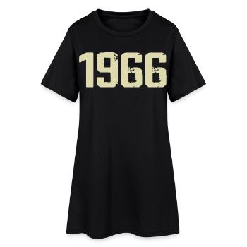Jubilé 1966 - Robe T-shirt Femme - noir - Devant