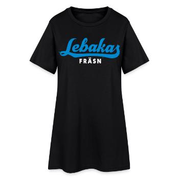 Broyage des Lebakas - Robe T-shirt Femme - noir - Devant