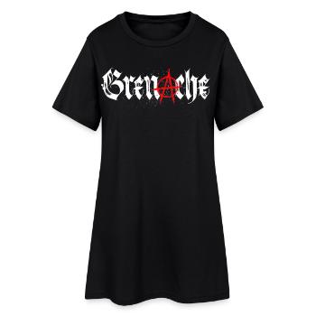 grenache_anarchie - Women’s T-Shirt Dress - black - Front