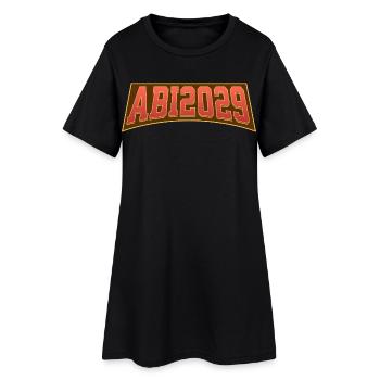 Abitur 2029 - Women’s T-Shirt Dress - black - Front