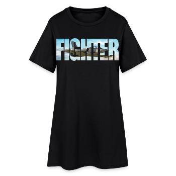 Fighter L-39 Albatros - Women’s T-Shirt Dress - black - Front
