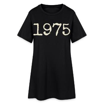 Cadeau Anniversaire 1975 - Génial depuis 1975 - Robe T-shirt Femme - noir - Devant