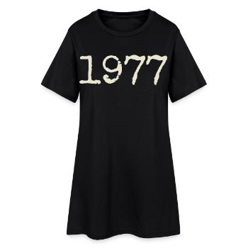 Cadeau Anniversaire 1977 - Génial depuis 1977 - Robe T-shirt Femme - noir - Devant