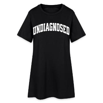 undiagnosed - Women’s T-Shirt Dress - black - Front