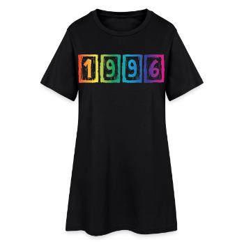 Millésime 1996 - Robe T-shirt Femme - noir - Devant