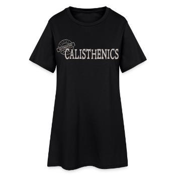 Calisthenics - Women’s T-Shirt Dress - black - Front