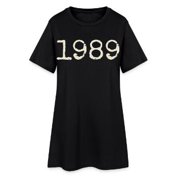 Cadeau Anniversaire 1989 - Génial depuis 1989 - Robe T-shirt Femme - noir - Devant