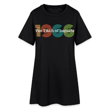 Millésime 1966 - Robe T-shirt Femme - noir - Devant