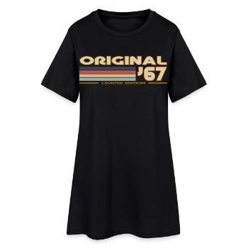 1967 - Robe T-shirt Femme - noir - Devant