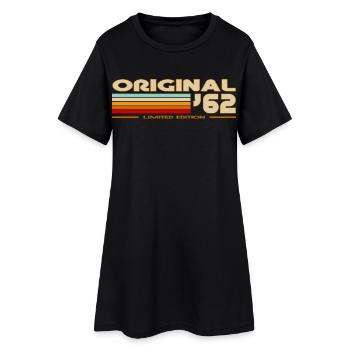1962 - Robe T-shirt Femme - noir - Devant