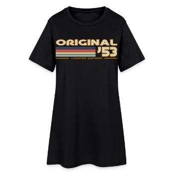1953 - Robe T-shirt Femme - noir - Devant