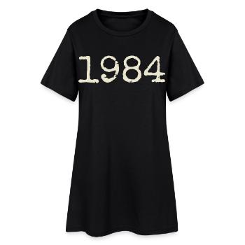 Cadeau Anniversaire 1984 - Génial depuis 1984 - Robe T-shirt Femme - noir - Devant