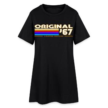 1967 - Robe T-shirt Femme - noir - Devant