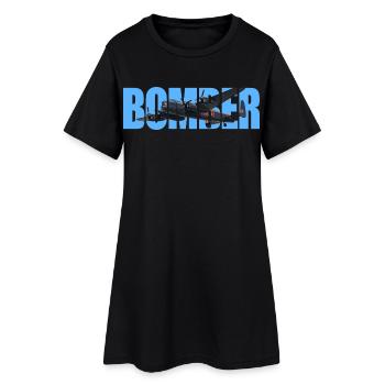 bombardier Avro Lancaster - Robe T-shirt Femme - noir - Devant