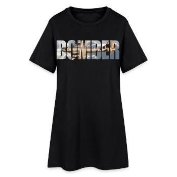 B-29 Superfortress - Women’s T-Shirt Dress - black - Front